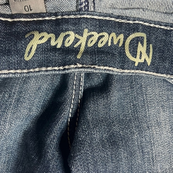 WOMENS NEW DIRECTIONS WEEKEND DENIM SHORTS SIZE 10 NWT - Picture 13 of 13